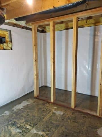 Waterproofing, Vapor Barrier, and Sump Pump Installation in Ennis, MT - After Photo